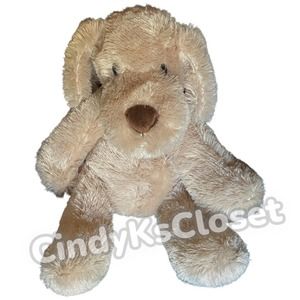 Animal Adventure Stuffed Floppy Puppy Dog Plush Tan Golden Retriever Yellow Lab